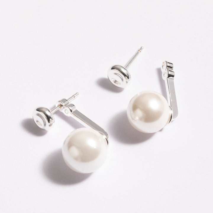 Niko Earrings Silver