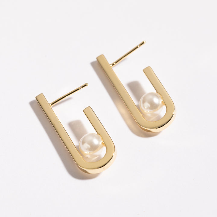 Sakura Earrings Gold
