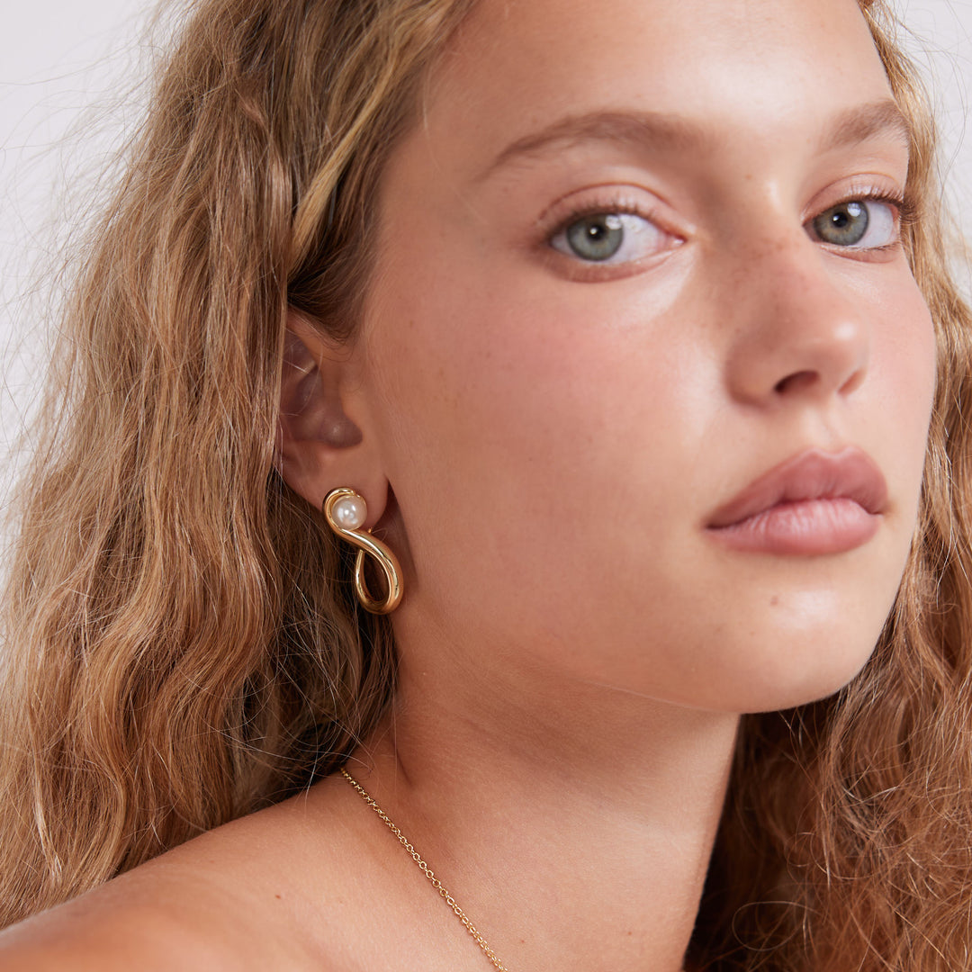 Figueroa Earrings Gold