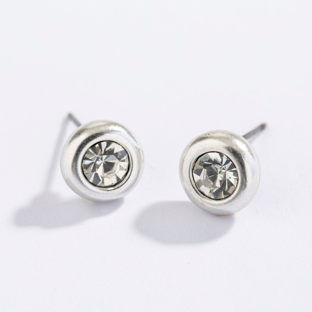 Del Earrings Silver