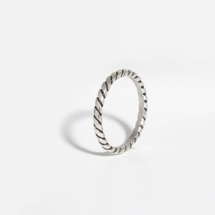 Curium Ring Silver