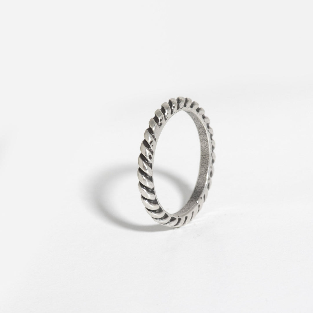 Rhenium Ring Silver