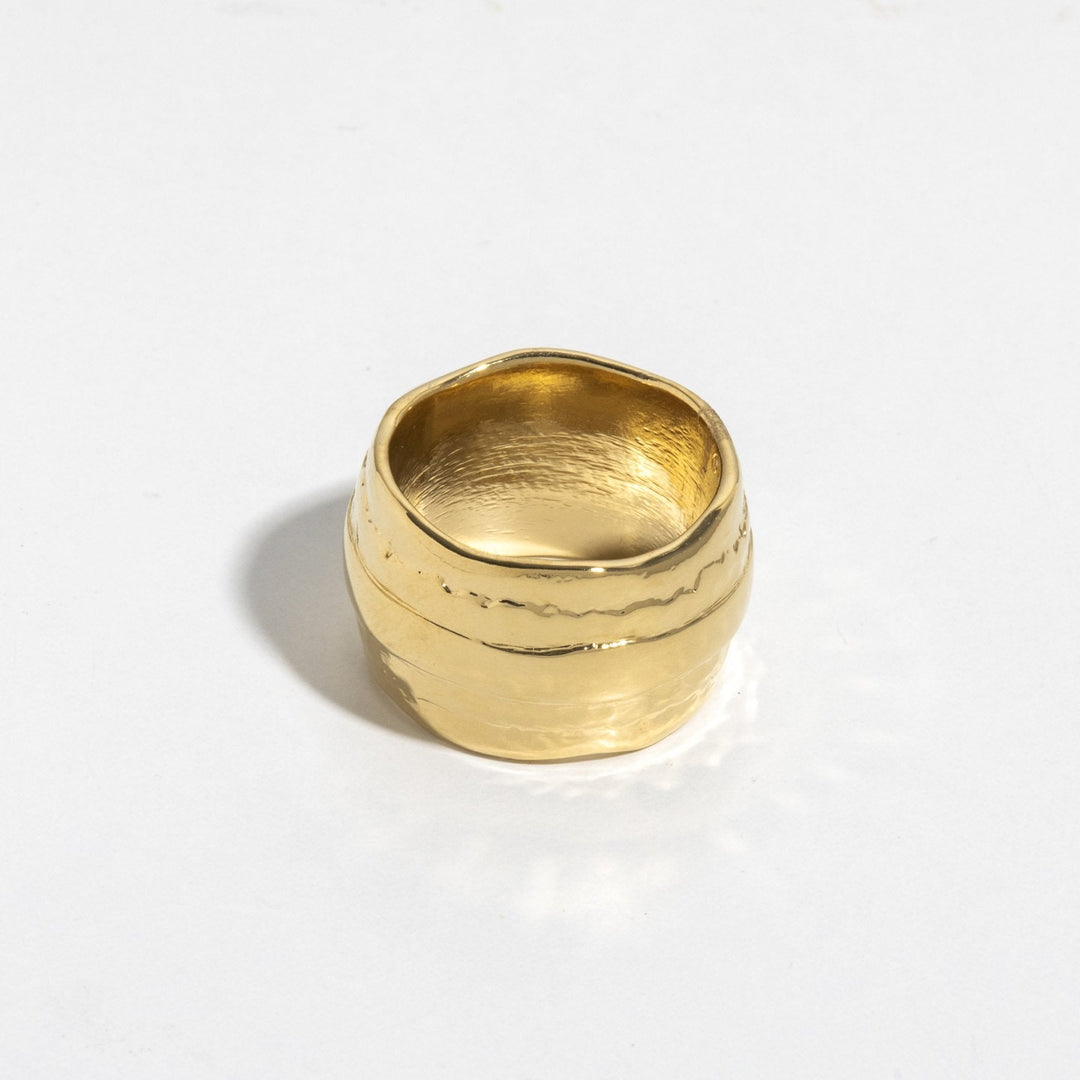 Silhouette Ring Gold