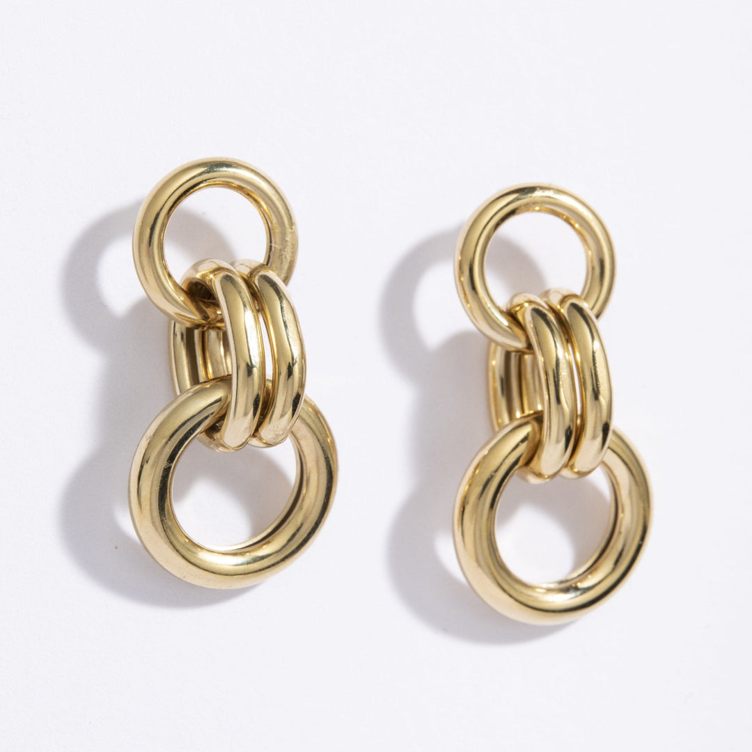 Chanca Earrings Gold